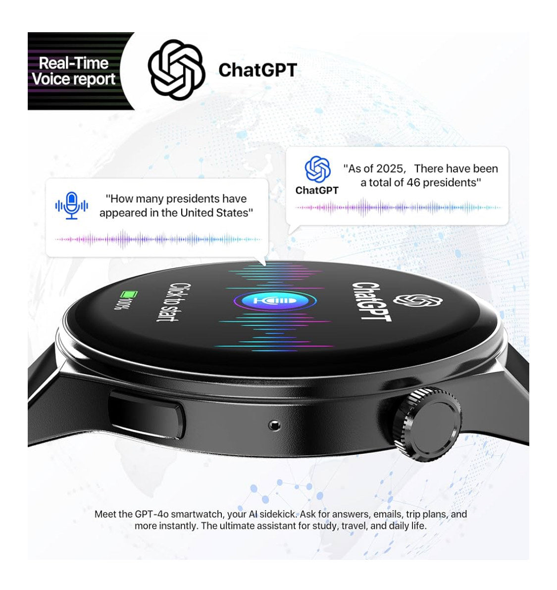 AI ChatGPT Translator Watch